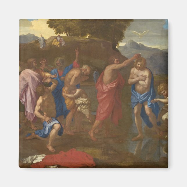 The Baptism of Christ, 1641-42 Magnet (Front)