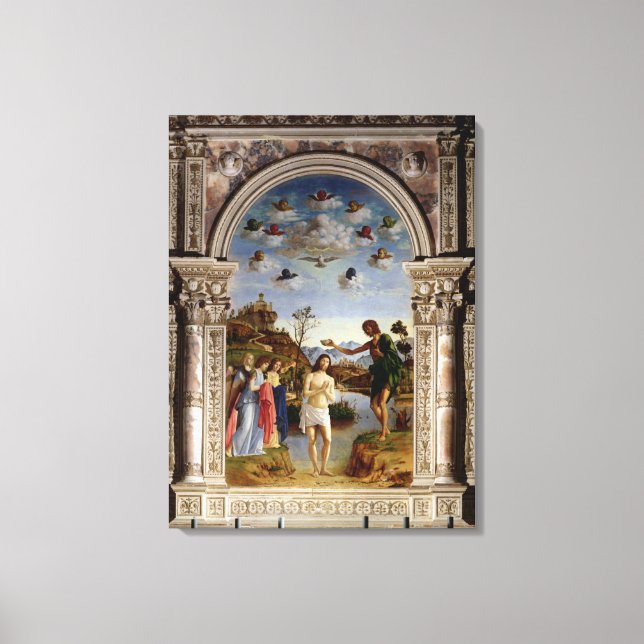 The Baptism of Christ 2 Canvas Print (Front)
