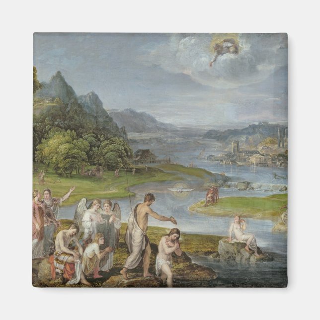 The Baptism of Christ 2 Magnet (Front)