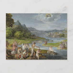 The Baptism of Christ 2 Postcard