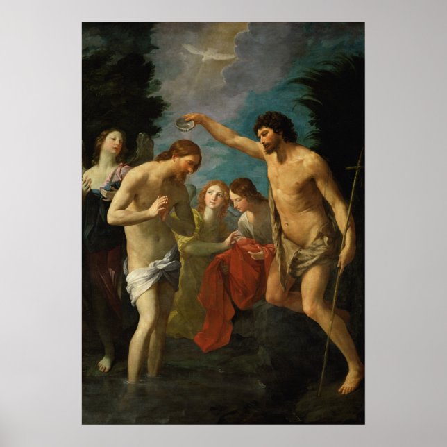 “The Baptism of Christ” art poster (Front)