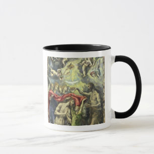 The Baptism of Christ, c.1597 (oil on canvas) Mug