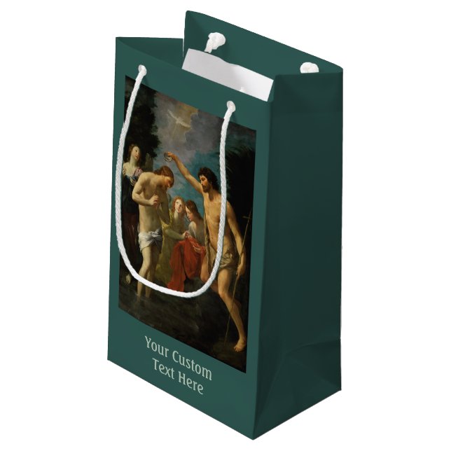 “The Baptism of Christ” custom gift bag (Back Angled)