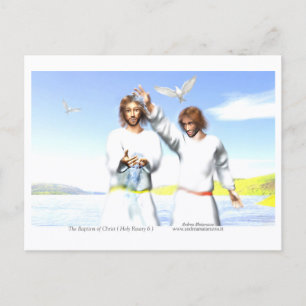 The Baptism of Christ Postcard