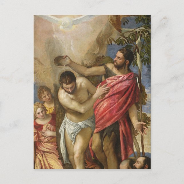 The Baptism of Christ Postcard (Front)