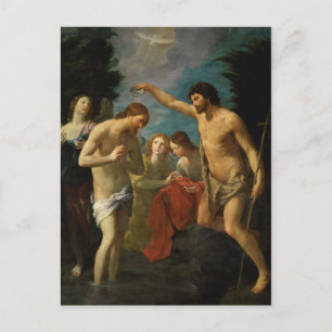 “The Baptism of Christ” postcard