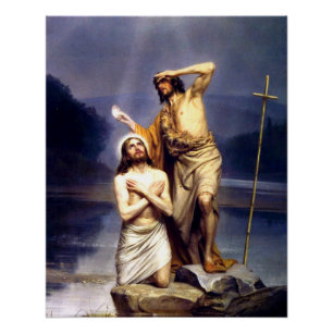 The Baptism of Christ Poster