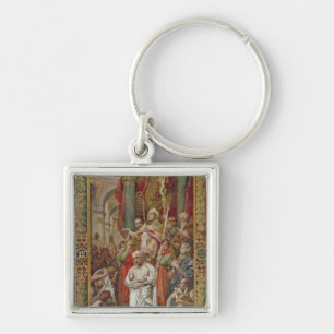 The Baptism of Clovis I Key Ring