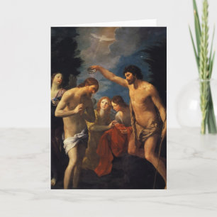 THE BAPTISM OF JESUS CARD
