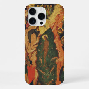 The Baptism of Jesus Christ Byzantine icon iPhone 16 Pro Max Case