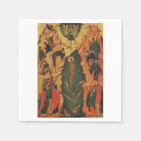 The Baptism of Jesus Christ Byzantine icon