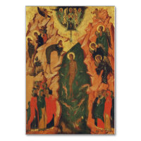 The Baptism of Jesus Christ Byzantine icon