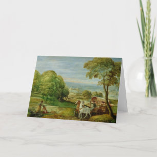 The Baptism of the Ethiopian Eunuch Card