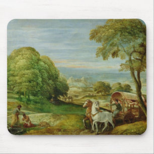 The Baptism of the Ethiopian Eunuch Mouse Mat