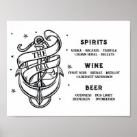 The Bar Wedding Traditional Tattoo Anchor