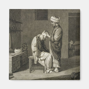The Barber, from Volume II Arts and Trades of 'Des Magnet
