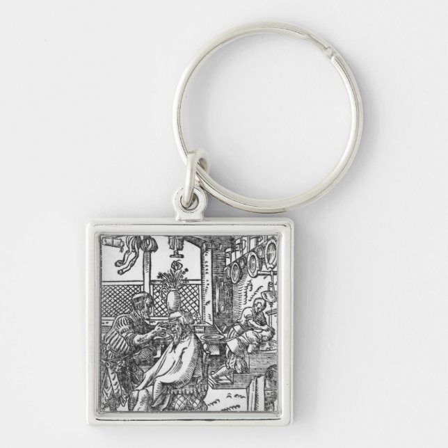 The Barber Key Ring (Front)