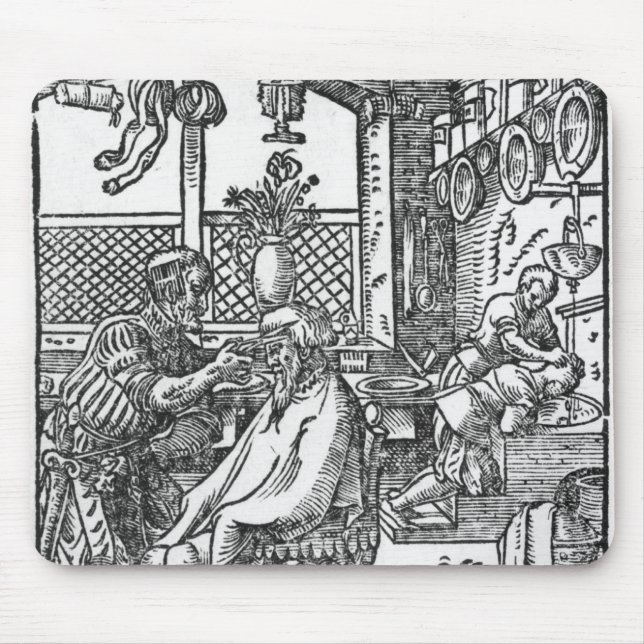 The Barber Mouse Mat (Front)