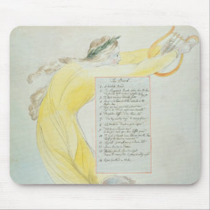 'The Bard', design 52 from 'The Poems of Thomas Gr Mouse Mat