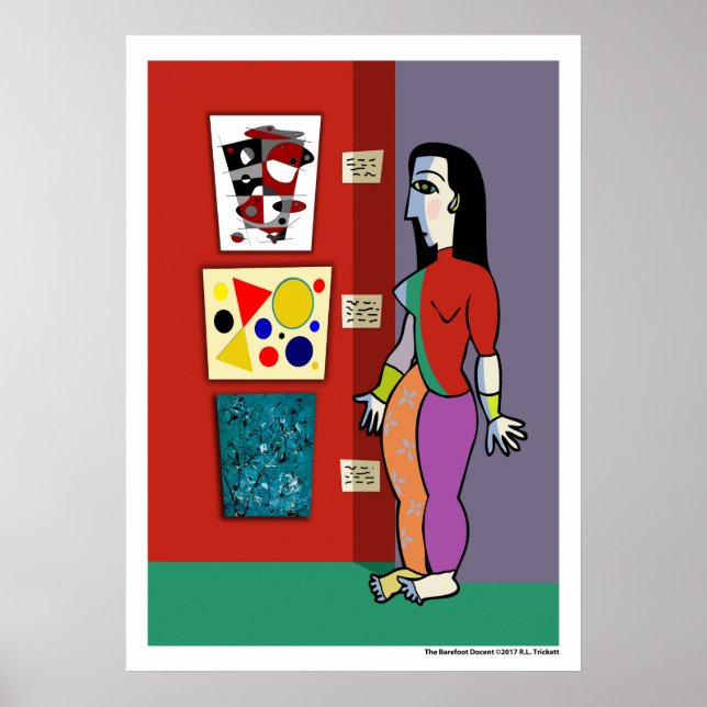 The Barefoot Docent Poster (Front)