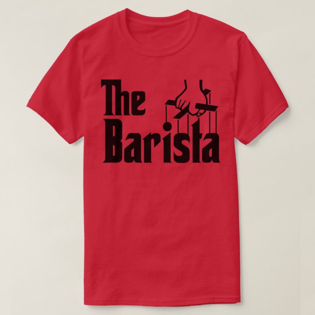 The Barista 1 T-Shirt (Design Front)