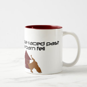 The Barn Fell Two-Tone Coffee Mug
