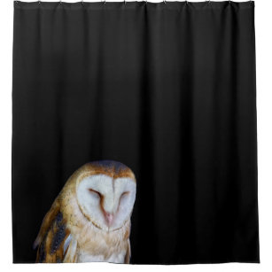Black Feather Shower Curtains Zazzle Co Uk