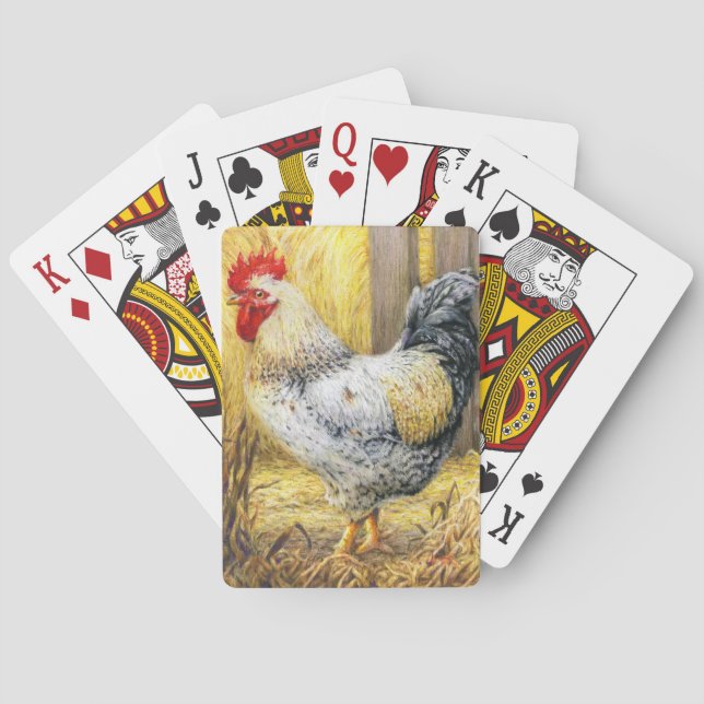 The Barn Rooster Playing Cards (Back)