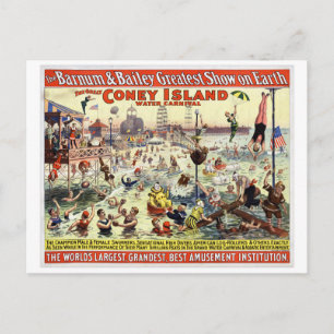 The Barnum and Bailey Greatest Show on Earth Postcard