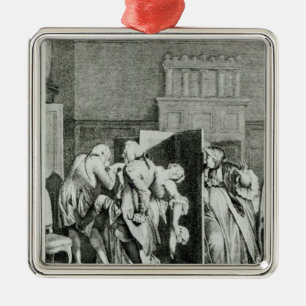 The Baron...saluted Candide Metal Tree Decoration