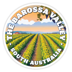 The Barossa Valley, South Australia Sticker