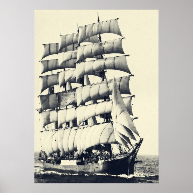 The Barque Pamir Poster (Front)