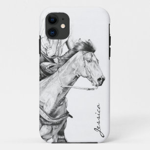 The Barrel Racer iPhone 11 Case