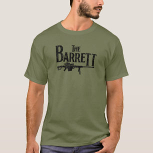 The Barrett M82A1 50 Cal Military Tactical Sniper T-Shirt