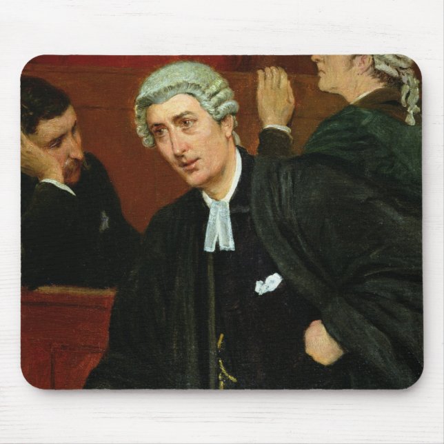 The Barrister Mouse Mat (Front)