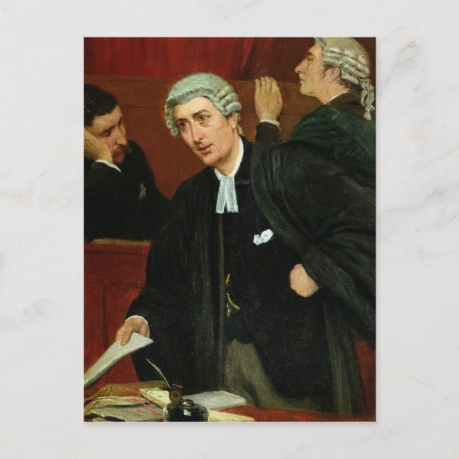 The Barrister Postcard (Front)