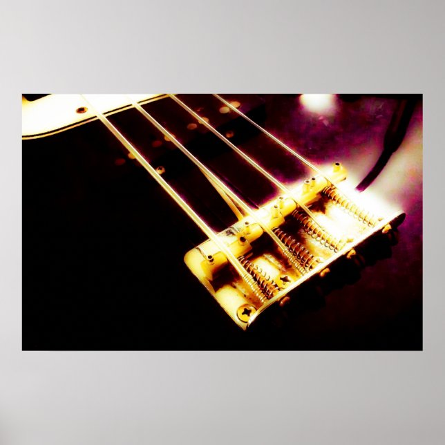 The Base of a Bass Poster (Front)