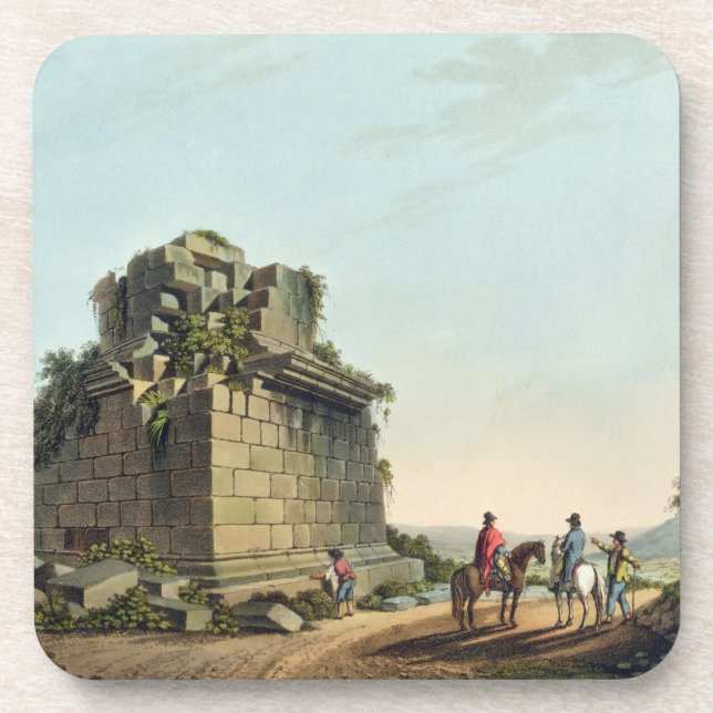 The Base of a Colossal Column near Syracuse, plate Coaster (Front)