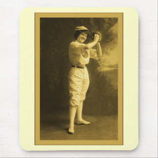 The Baseball Gal Mouse Mat