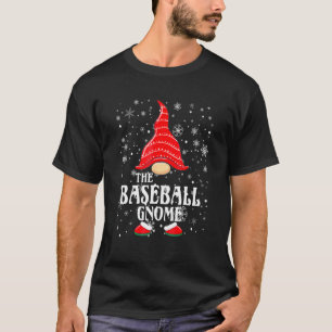 The Baseball Gnome Matching Family Group Christmas T-Shirt
