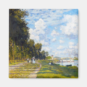 The Basin at Argenteuil Claude Monet Magnet
