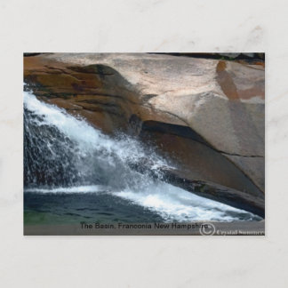 The Basin, Franconia New Hampshire Postcard