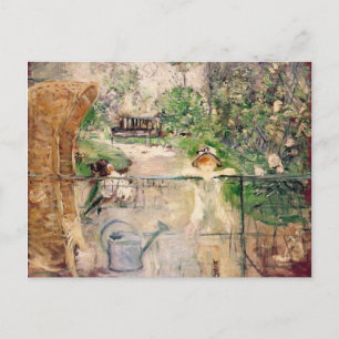 The Basket Chair, Berthe Morisot Postcard