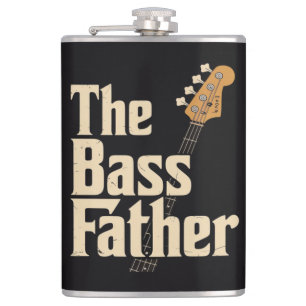 The Bass father  Hip Flask