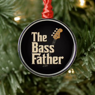 The Bass father Metal Tree Decoration