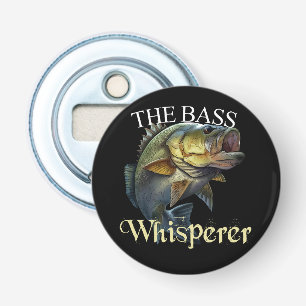 The Bass Whisperer Dark Bottle Opener
