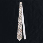 The Basset Hound Tie<br><div class="desc">Original fine art design of Basset hounds,  tennis balls and toy bones by designer Carolyn McFann on a quality necktie for dog lovers.</div>