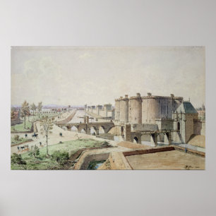 The Bastille in 1420 Poster