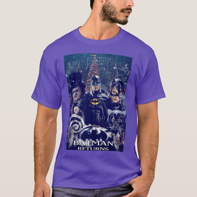 The Bat Returns retro T-Shirt (Front)
