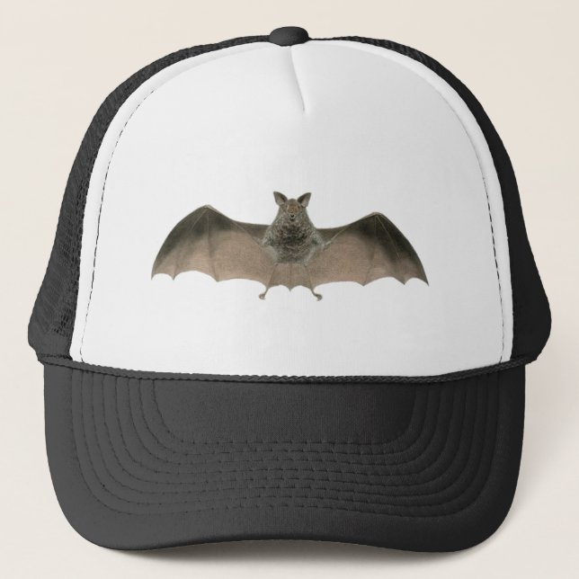 the bat trucker hat (Front)